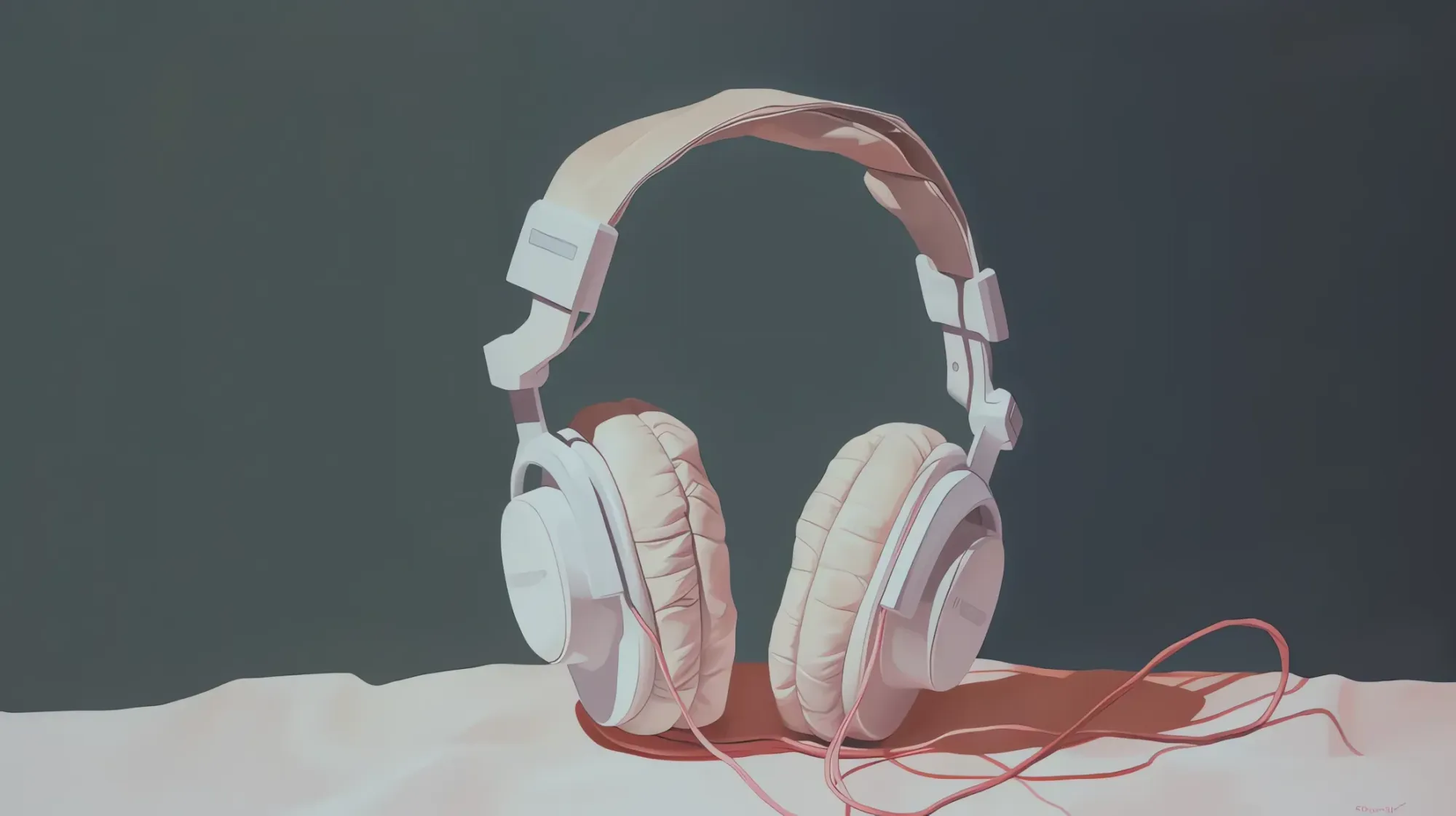 UX podcast headphones