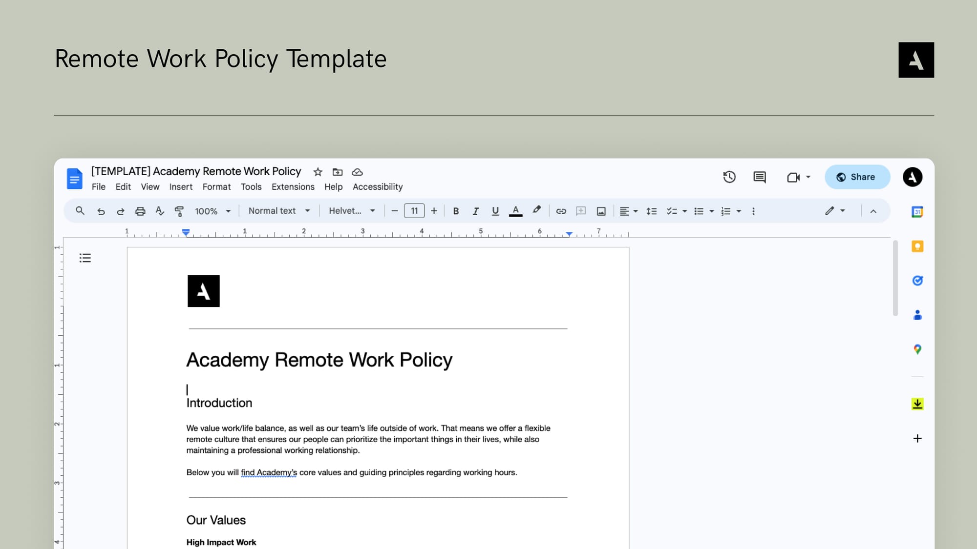 Crafting a Remote Work Policy: Free Remote Work Policy Template