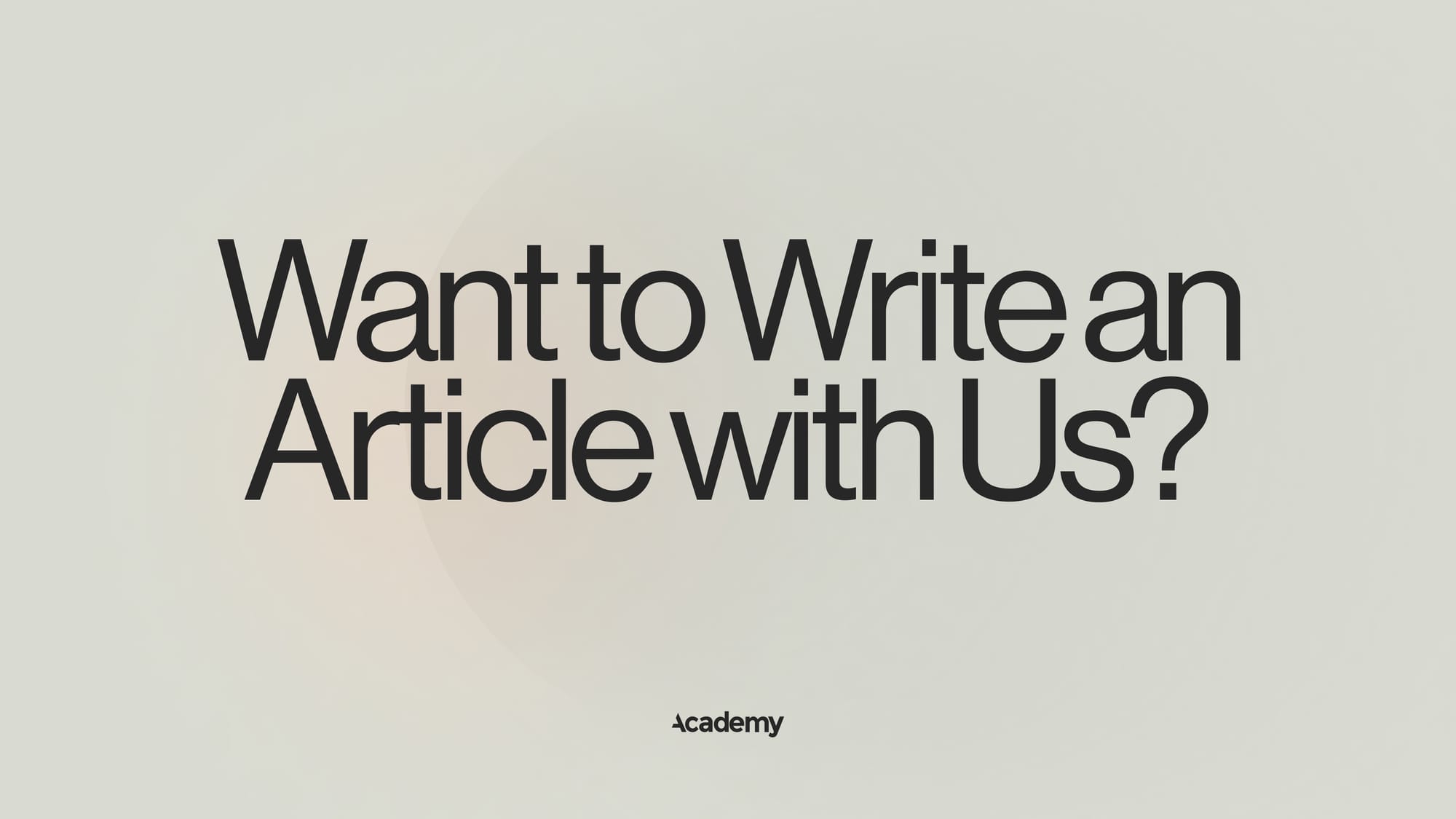 How to publish on the Academy Resources Blog?