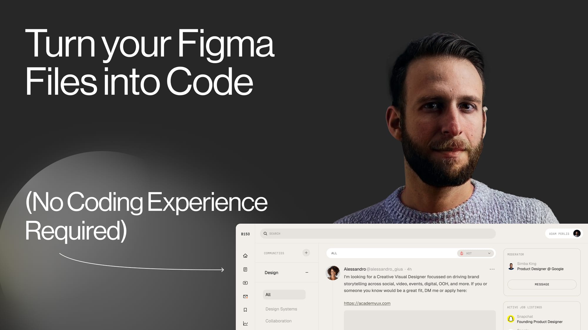 How to create an app with AI (no coding experience required) Part  3 – Figma to Code