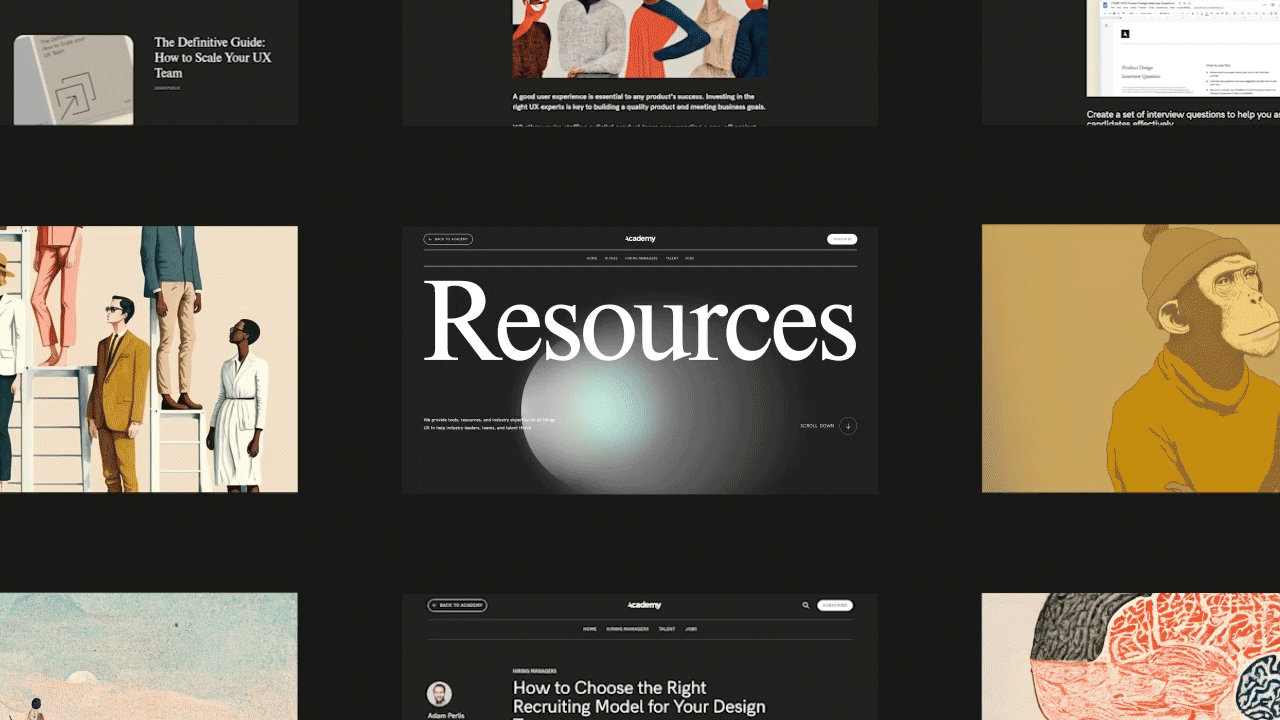 Introducing Academy Resources: UX Industry Blog