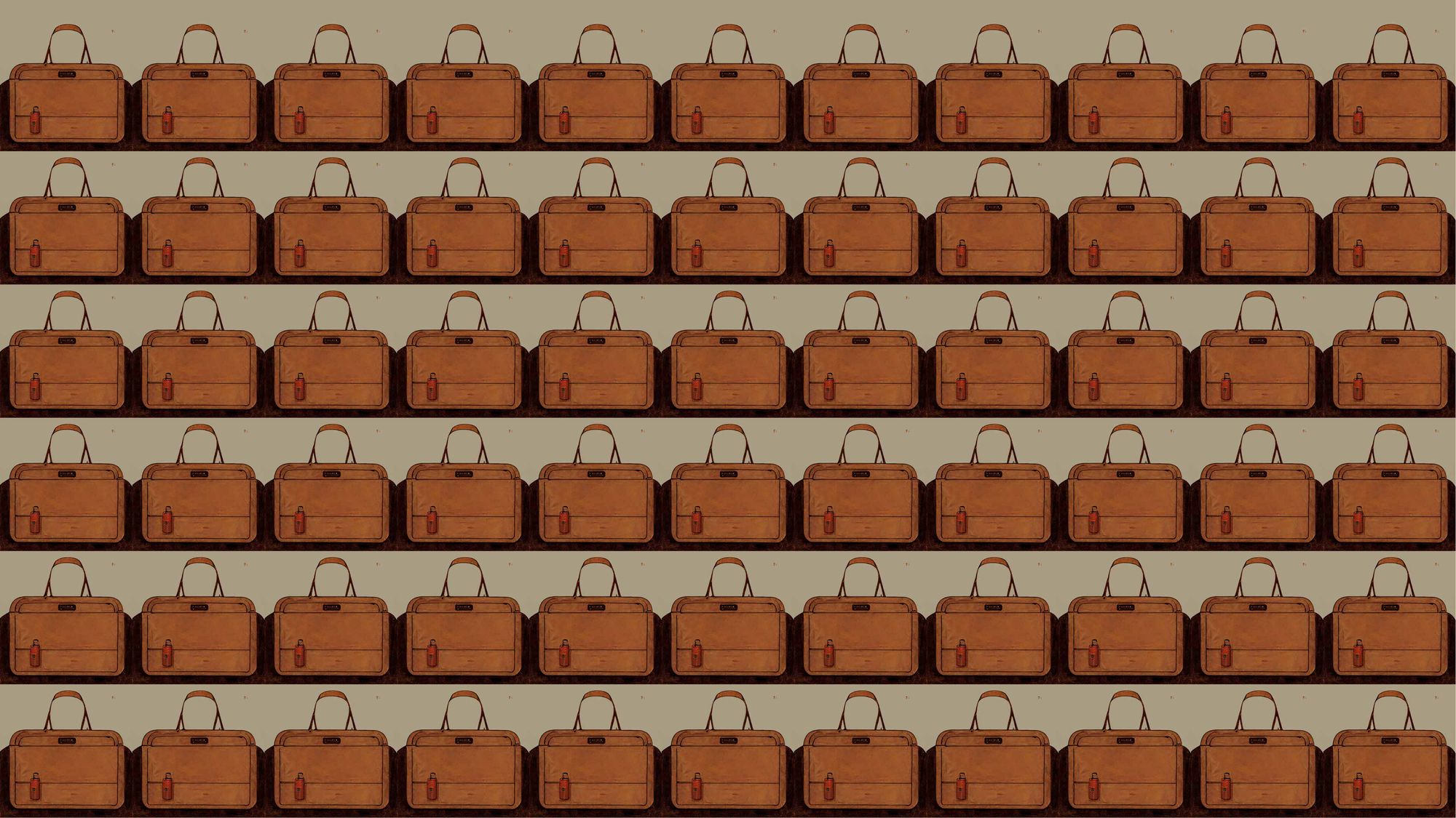 A bunch of briefcases